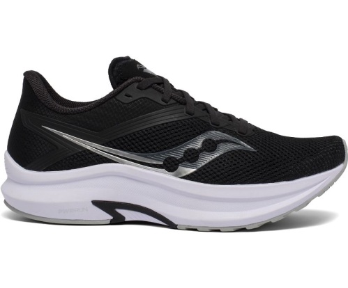 Tenis Saucony Axon Hombre Zapatillas Running Negras / Blancas México MX-258-KO